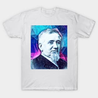 George Pullman Snowy Portrait | George Pullman Artwork 13 T-Shirt